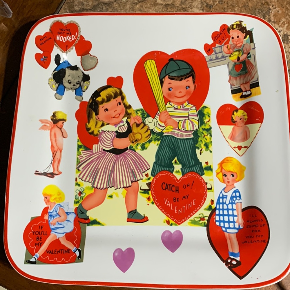 Rosanna Vintage Inspired Valentines Dish